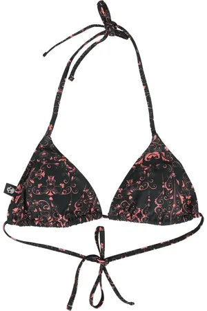 EMP Bikini Top - Bikini Top With Alloverprint - S tot XXL - voor Vrouwen
