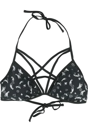 Gothicana Gothic Bikini Top - Pentagram bikinitop - M tot XXL - voor Vrouwen