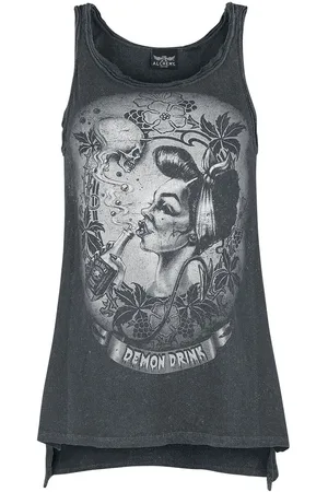 Alchemy Gothic Top - Demon Drink - S tot XL - voor Vrouwen