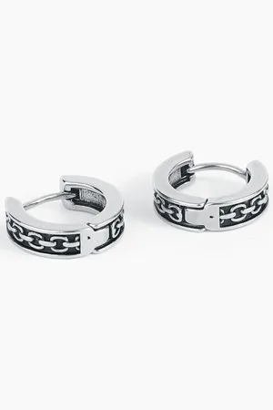etNox Gothic Oorbel - Chain