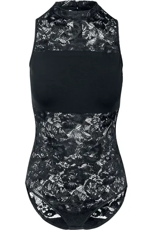 Urban classics Lichaam - Ladies Lace Body - XS tot XL - voor Vrouwen