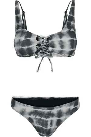 Urban classics Bikini Set - Ladies Lace Up Tie Dye Bikini - XS tot XL - voor Vrouwen