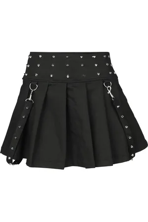 Vixxsin Gothic Korte rok - Lorena Skirt - S tot XXL - voor Vrouwen