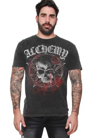 Alchemy Gothic T-shirt - Acolyte mannen T-shirt - S tot 4XL - voor Mannen