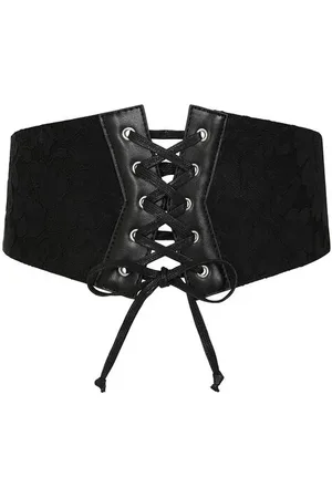 Banned Retro Gothic Riem - Hallow Keepers Lace Belt - voor Vrouwen