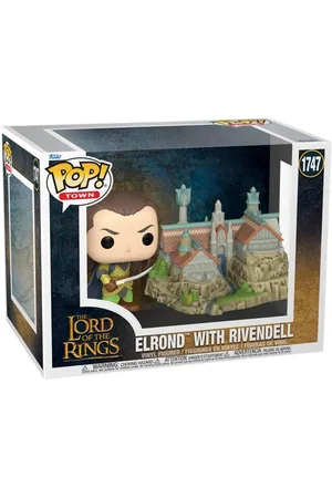 Lord of the Rings Elrond with Rivendelll (Pop! Town) vinylfiguur 1747 - Funko Pop! - Funko Shop Europe