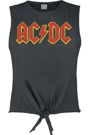 AC/DC Top - Amplified Collection - Logo - S tot XL - voor Vrouwen