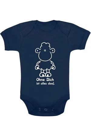 Sheepworld Body voor babys - Ohne Dich ist alles doof. - voor meisjes en jongens