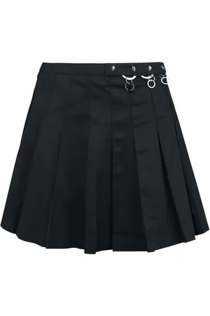 Banned Retro Gothic Korte rok - Pleated Ring Skirt - XS tot XL - voor Vrouwen