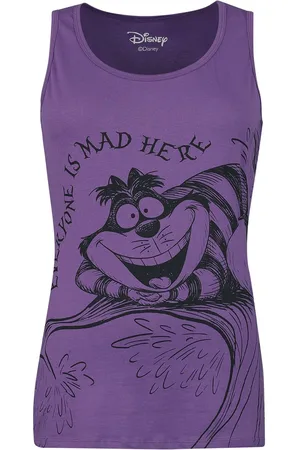 Alice in Wonderland Disney Top - Cheshire Cat - S tot XL - voor Vrouwen