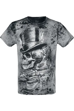 Alchemy T-shirt - Magistus Skull - S tot 4XL - voor Mannen