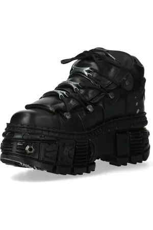 New Rock Gothic Schoenen Met Veters - M-WALL106-S25 - EU41 tot EU46 - voor Mannen