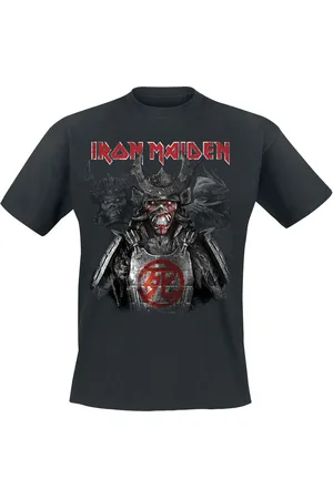 Iron Maiden T-shirt - Senjutsu Heads - S tot 4XL - voor Mannen
