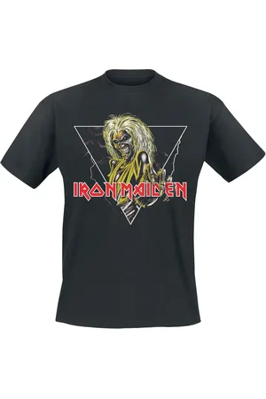 Iron Maiden T-shirt - Killers Triangle - S tot L - voor Mannen