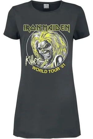 Iron Maiden Korte jurk - Amplified Collection - Killer World Tour 81