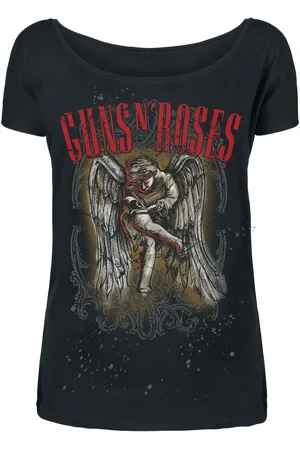 Guns N´Roses T-shirt - Sketched Cherub - S tot XXL - voor Vrouwen