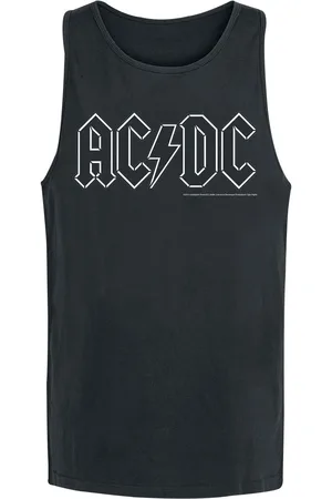 AC/DC Tanktop - Black Logo - S tot XXL - voor Mannen