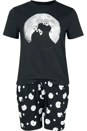 Sesamstraat Pyjama - Cookie Monster - S tot XXL - voor Vrouwen