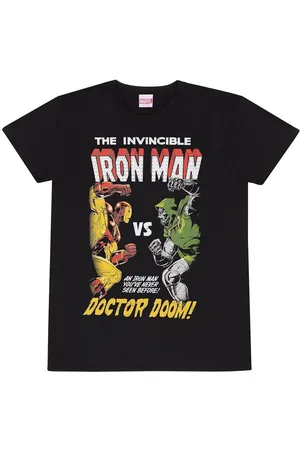 Marvel T-shirt - Iron Man vs Doom - S tot XXL - voor Mannen