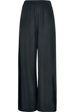 Urban classics Stoffen broeken - Ladies’ Wide-leg Viscose Trousers - XS tot 4XL - voor Vrouwen