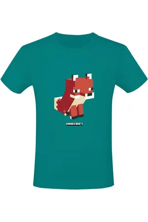 Minecraft Gaming T-shirt - Simple Fox - S tot XXL