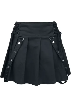 Poizen Industries Gothic Korte rok - Rebellious rok - S tot XXL - voor Vrouwen