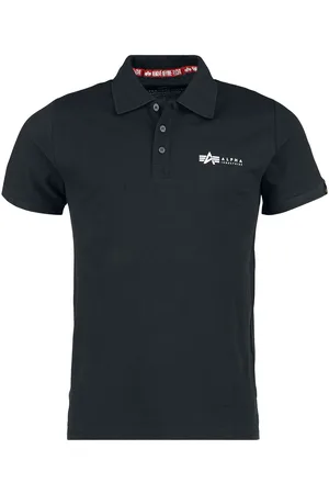 Alpha Industries Jersey - Basic Polo SL - S tot XXL - voor Mannen