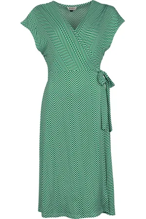 Banned Retro Rockabilly Medium-lengte jurk - May Chevron Dress - XS tot XXL - voor Vrouwen