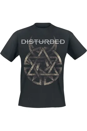 Disturbed T-shirt - Symbol - M tot 3XL - voor Mannen