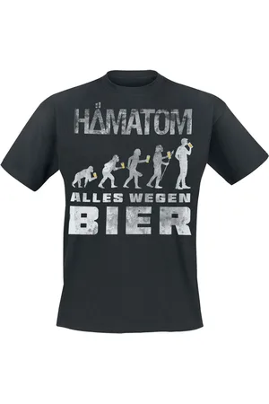 Hämatom T-shirt - Bier - S tot 4XL - voor Mannen