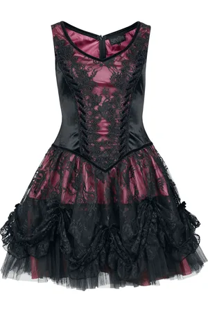 Sinister Gothic Gothic Korte jurk - Gothic mini-jurk - XS tot XXL - voor Vrouwen