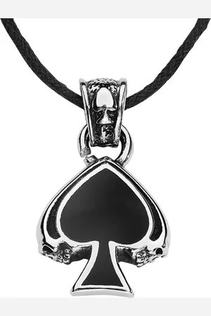 etNox hard and heavy Halsketting - Black Spade - voor Mannen
