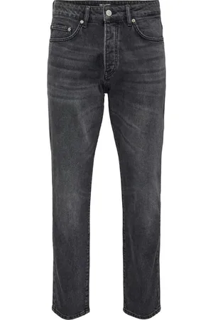 Only & Sons Jeans - ONSYOKE TAPERED WB 7850 DOT DNM NOOS - W30L32 tot W36L34 - voor Mannen
