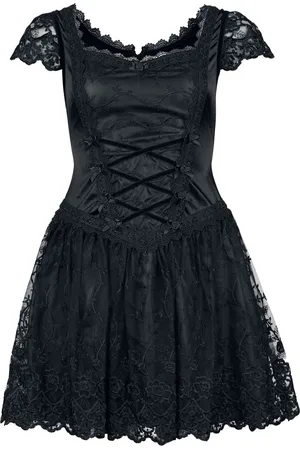 Sinister Gothic Gothic Korte jurk - Gothic mini-jurk - XS tot 4XL - voor Vrouwen