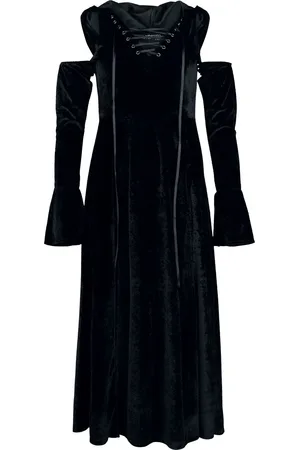 Gothicana Gothic Lange jurk - Jurk met capuchon - S tot XXL - voor Vrouwen