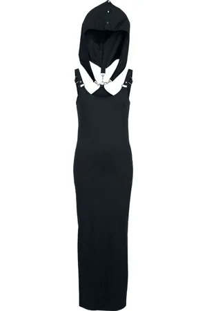 Poizen Industries Gothic Lange jurk - Akia Dress - S tot XL - voor Vrouwen