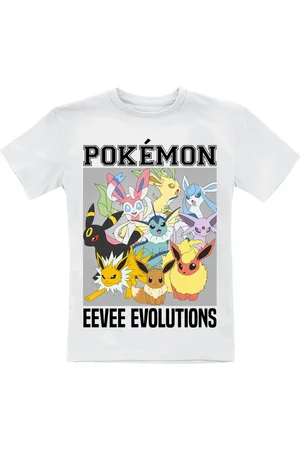 Pokemon Gaming T-shirt voor kinderen - Kids - Eevee Evolutions - voor Jongens & meisjes