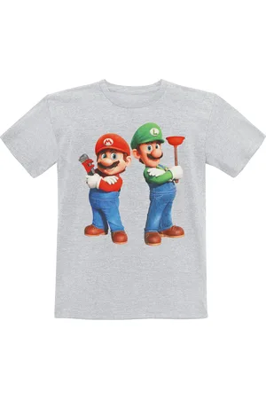 Super Mario Gaming T-shirt voor kinderen - Kids - Plumbing Bros. - voor Jongens & meisjes
