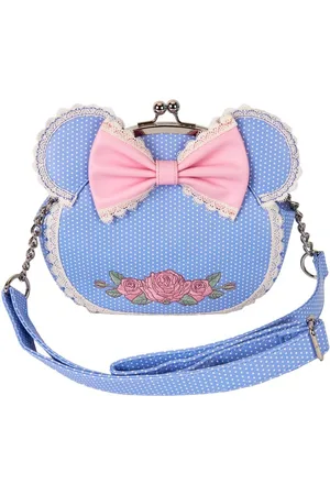 Mickey & Minnie Mouse Disney Handtas - Loungefly - Minnie Maus - Floral And Lace - voor Vrouwen