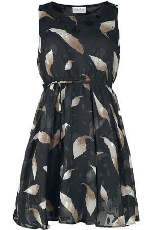 Innocent Gothic Korte jurk - Fallen Leaves jurk - XS tot 4XL - voor Vrouwen