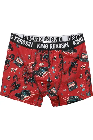 King kerosin Rockabilly Boxers - Rockabilly Devil Boxershorts - S tot XXL - voor Mannen