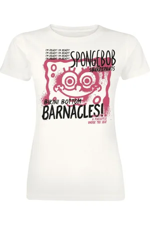 Spongebob T-shirt - Bikini Bottom Barnacles! - S tot 3XL - voor Vrouwen