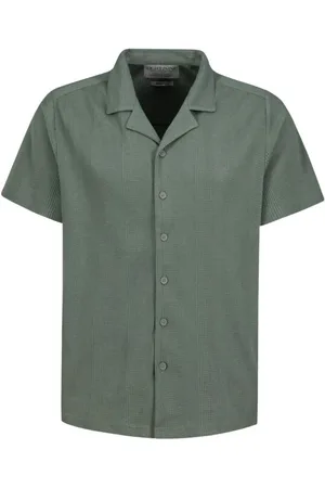 Eight2Nine Shirt met korte mouwen - Resort Shirt Mannen - S tot XXL - voor Mannen
