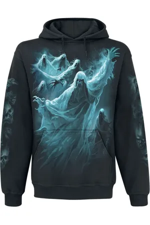 Spiral Trui met capuchon - Ghost Skull - S tot XXL - voor Mannen