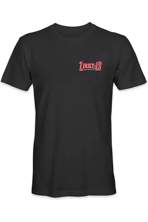 Lucky 13 Rockabilly T-shirt - L13 El Speedy Tee Black - S tot 3XL - voor Mannen