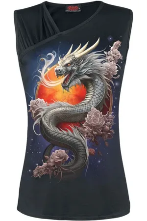 Spiral Top - Sun Dragon - S tot XXL - voor Vrouwen