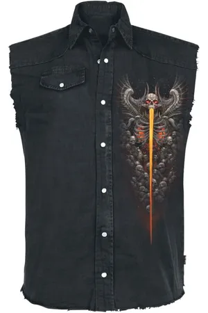 Spiral Vest - Gates Of Hell - M tot 4XL - voor Mannen