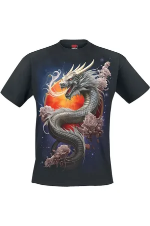 Spiral T-shirt - Sun Dragon - S tot 4XL - voor Mannen