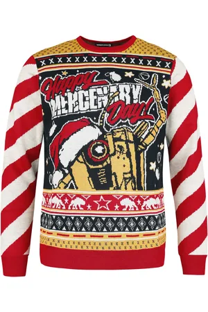 Borderlands Gaming Christmas jumper - 3 - Claptrap - Happy Mercenary Day - S tot M - voor Mannen