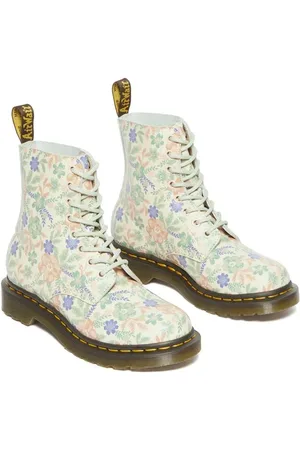 Dr. Martens Laars - 1460 Pascal Cloud Cream+Multi Genix Nappa - EU36 tot EU41 - voor Vrouwen